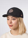 Бейсболка DJINNS арт. Pitching Cap Low Pro Washed Twill (черный)